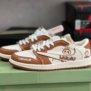 LABUBU X AIR JORDAN 1 White Orange(36-47.5)