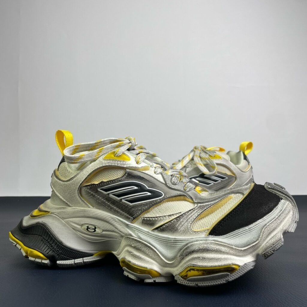 Balenciaga Sneaker 11 White Yellow Silver(35-46)