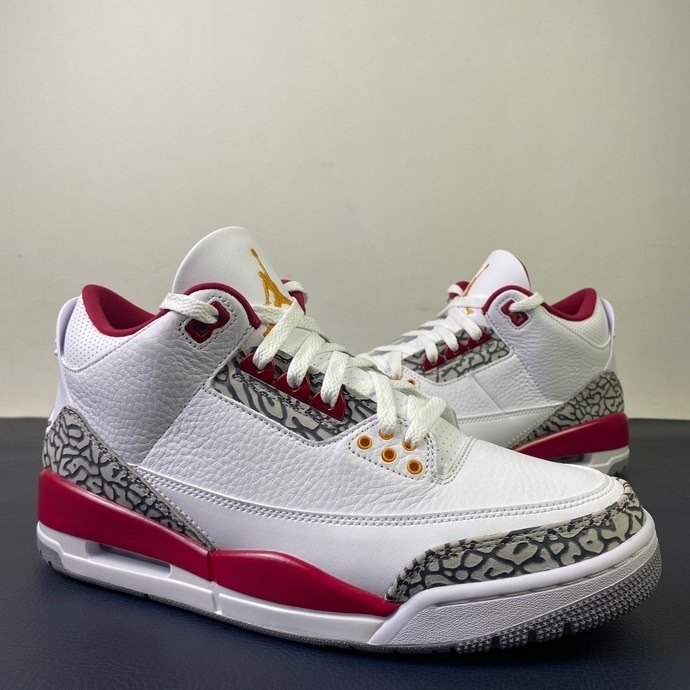 Air Jordan 3 Cardinal Red(us7-13)