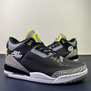 Air Jordan 3 Retro Oregon Ducks Pit Crew Black(40.5-47.5)