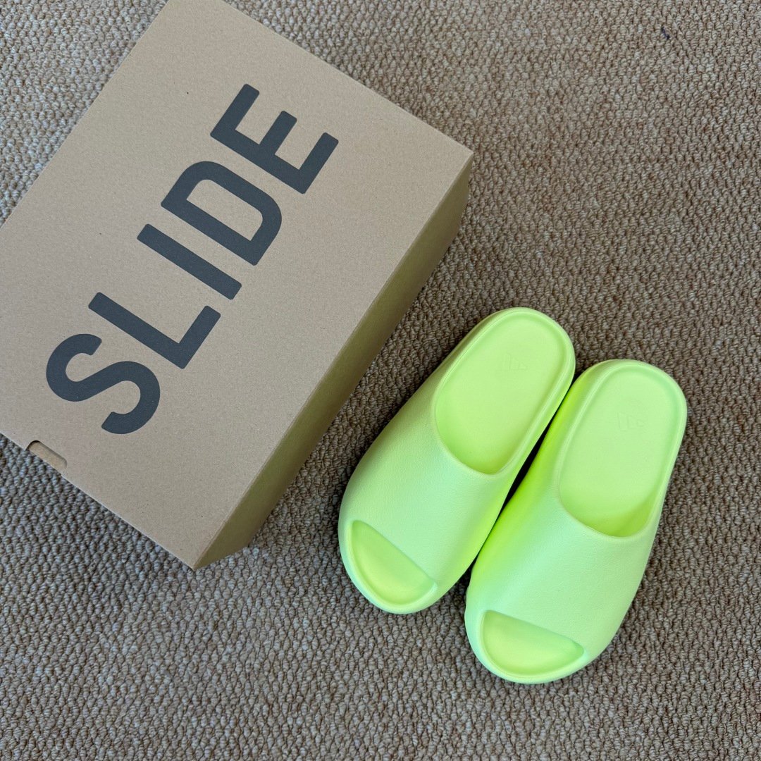 Yeezy Slide Glow Green(37-48.5) - Image 8