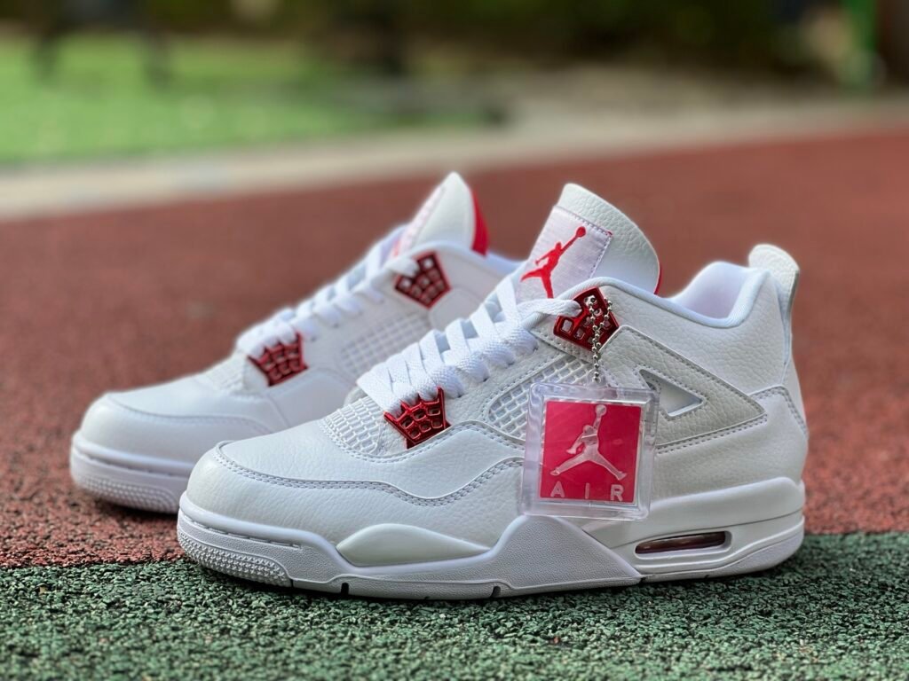 AIR JORDAN 4 RETRO SE WHITE RED BLANCROUGE(36-48.5)
