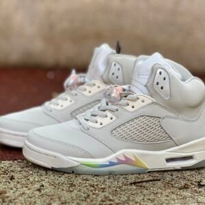AIR JORDAN 5 RETRO SNGL DY BEIGE GREEN 'CNY'(39-47.5)